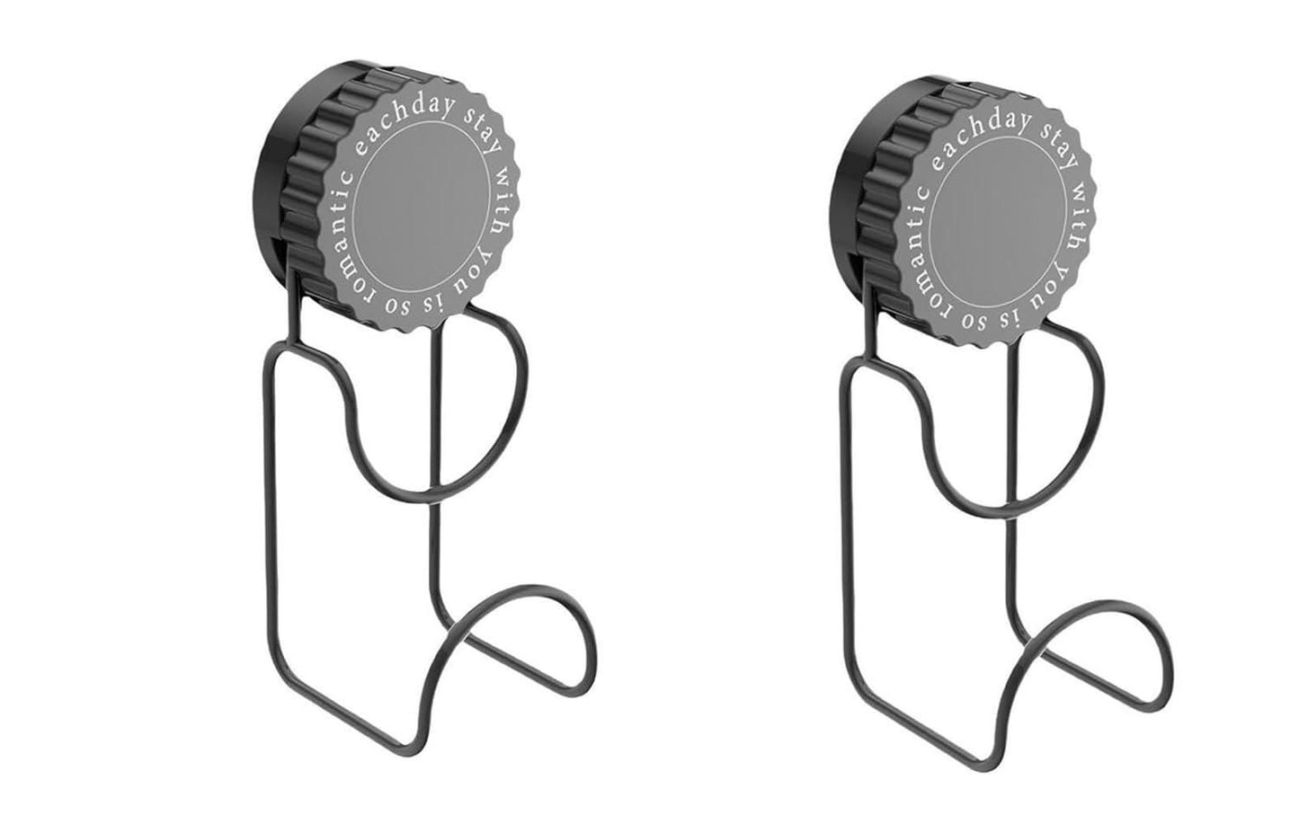 2 Pcs Waterproof Vacuum Suction Hook